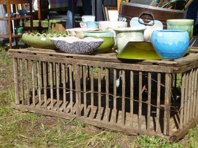 This chicken crate would make a cool coffee table!