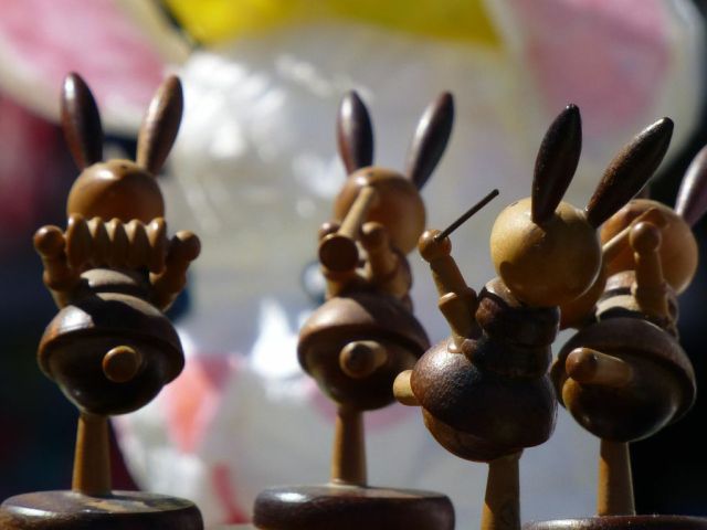 German Erzgebirge bunnies